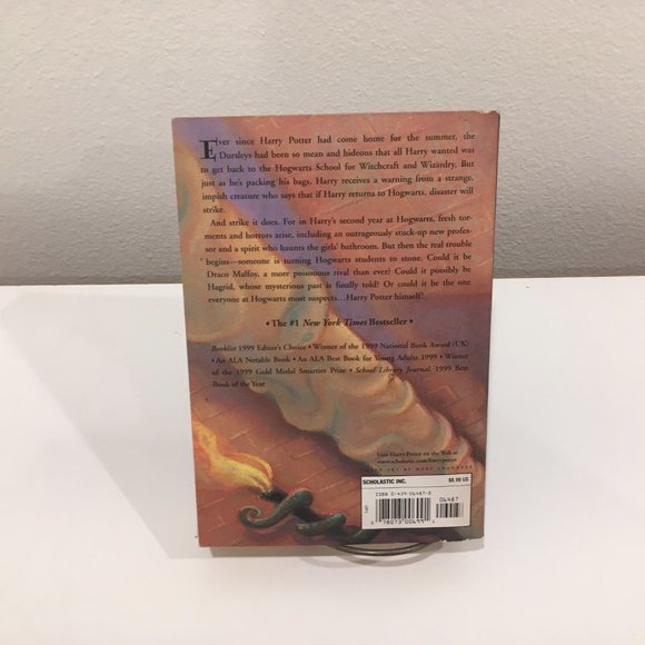 Book: Harry Potter "And The Chamber of Secrets" Paperback, circa 2000 - Picture 2 of 4